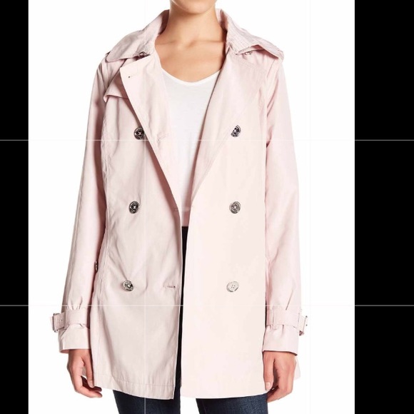 michael kors pink coat